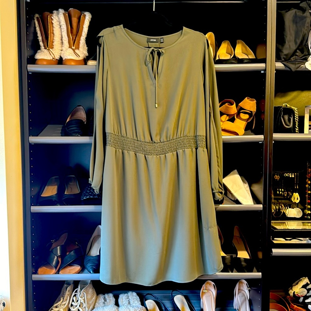 New with tags! Olive green dress